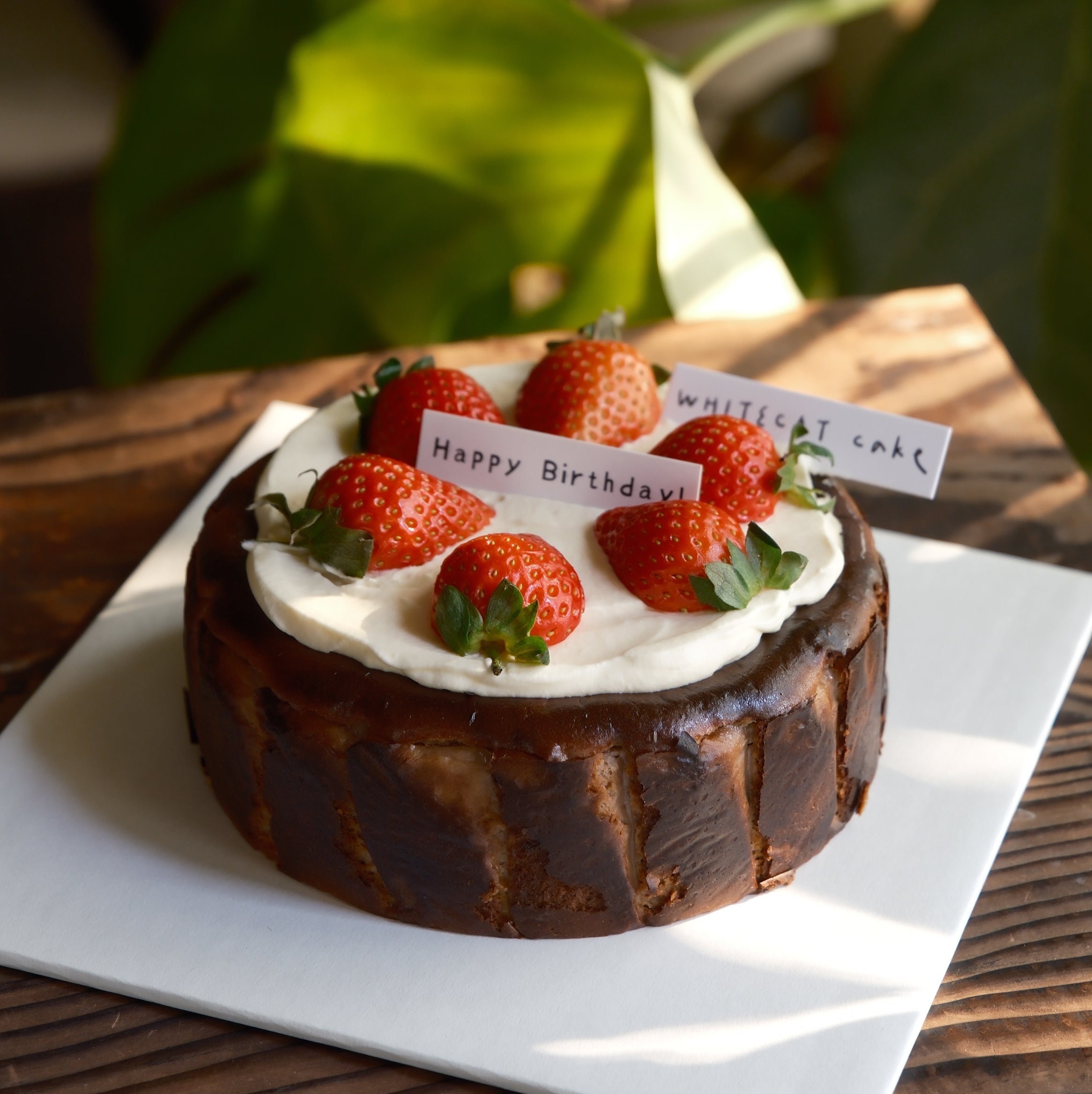 草莓巴斯克乳酪